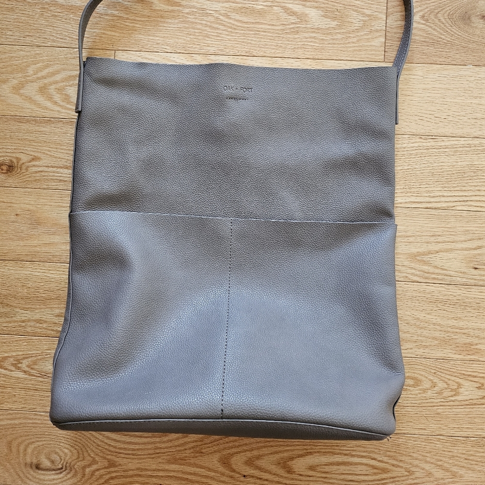 OAK + FORT Gray Tote Bag